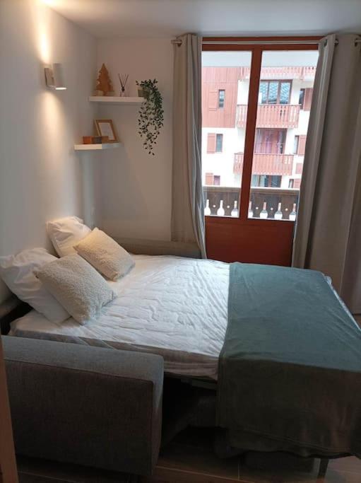 Appartement Aux Pieds Des Pistes Modane Esterno foto